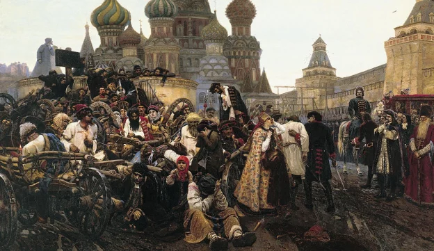 Утро стрелецкой казни, Василий Суриков (1881)